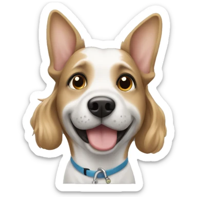 Hund in New York sticker