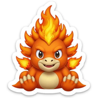 Magmar  sticker