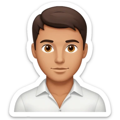 handsome hot bratz brunette man sticker