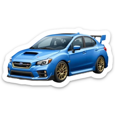 Subaru sti sticker