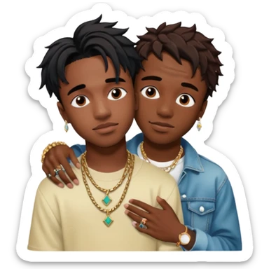 Playboi carti x Lil Uzi Vert Gay Romance sticker