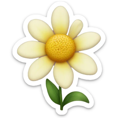 Flower sticker