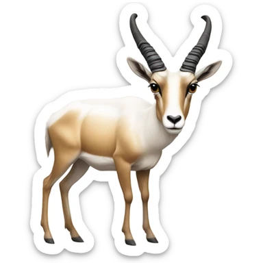 Pronghorn antelope sticker