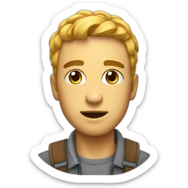 Emoji qui se tape la tête sticker