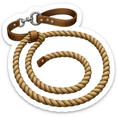 rope belt sticker