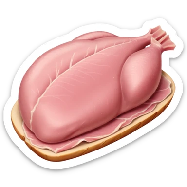 turkey fillet before cooking sticker