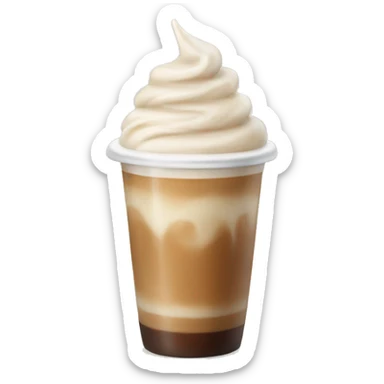 Ice latte  sticker