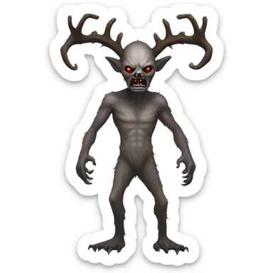 Wendigo sticker