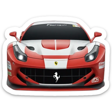 scuderia ferrari sticker