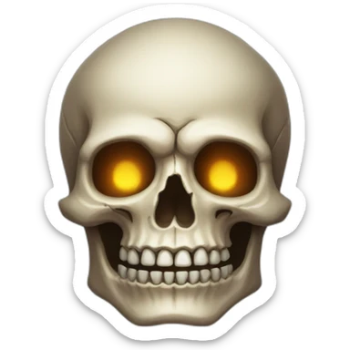 magic the gathering skull sticker