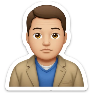 100kg 사람 sticker