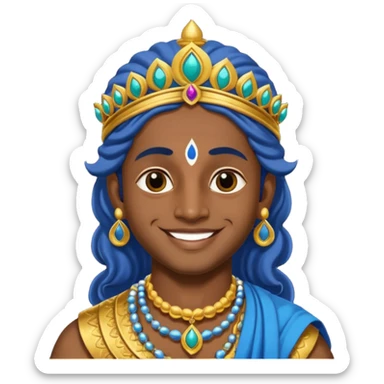 Lord Sri Krishna sticker