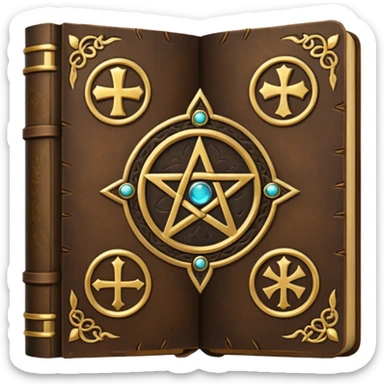 spell book sticker