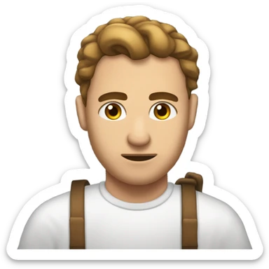 Un témoin de Jéhovah qui se trouve en prison et il prêche aux autres prisonniers avec sa Bible. J'aimerais que ces yeux sois fixé sur des prisonniers sticker