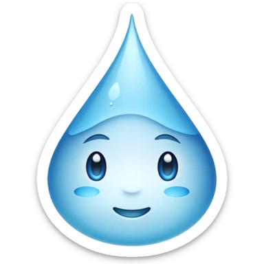  splashing water emoji sticker