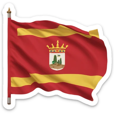 region de murcia flag sticker