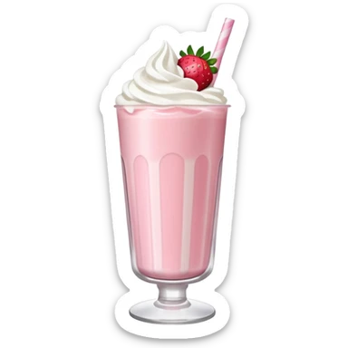 BATOM DE MILKSHAKE DE MORANGO sticker