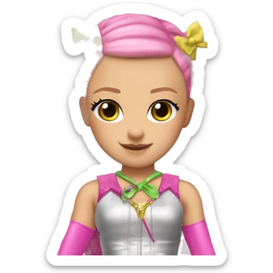 Jojo siwa karma outfit sticker