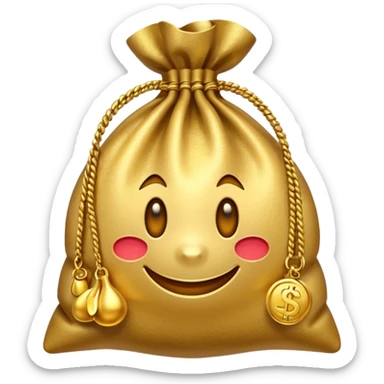 Money bags sticker