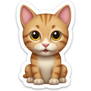 Kitty sticker