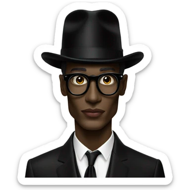 Yves Saint Laurent Black Opium sticker