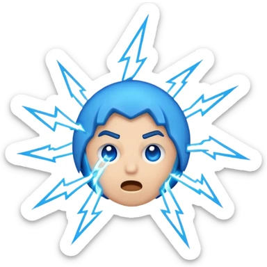 electric shock sticker