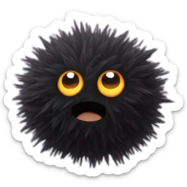 Soot sprite sticker