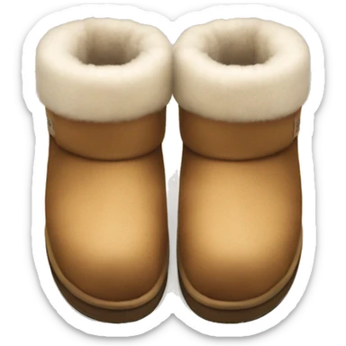 UGG slippers  sticker