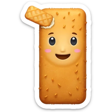 fish finger stick sticker