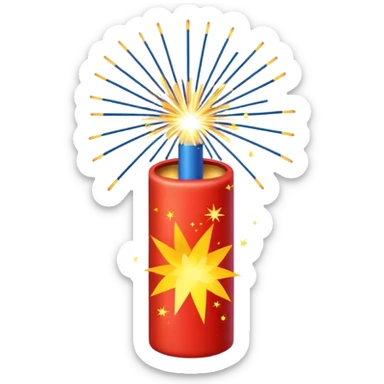 diwali cracker sticker