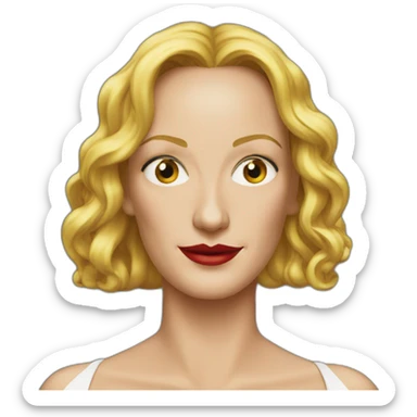Uma Thurman sticker
