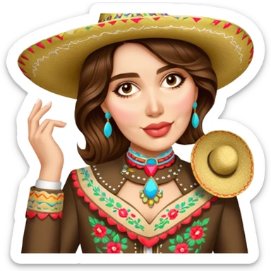 Charro Performer sticker