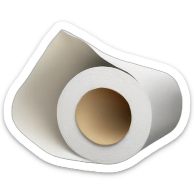 Paper towel Roll sticker