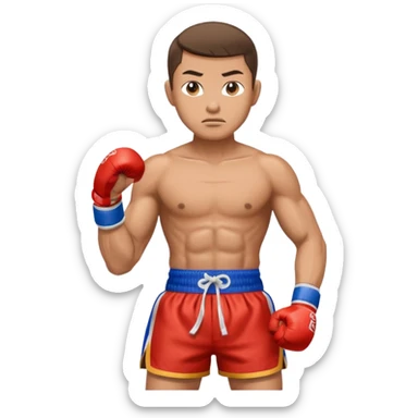 Muay thai sticker