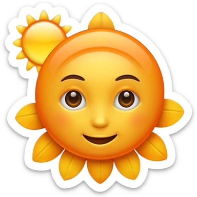 sunrise sticker
