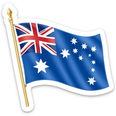 australian eureka flag sticker