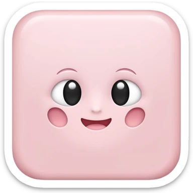 Light Pale Pink Media sticker