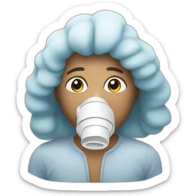respiratory sticker