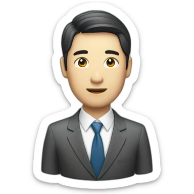 business chinese sticker