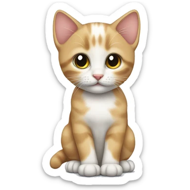Kitten sticker