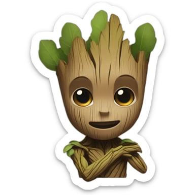 I am Groot sticker