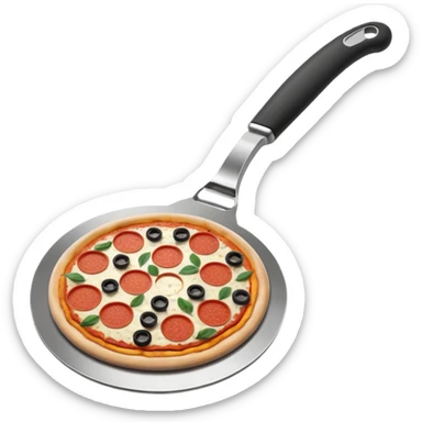 pizza cutter sticker
