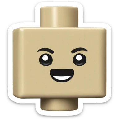 Lego brick  sticker