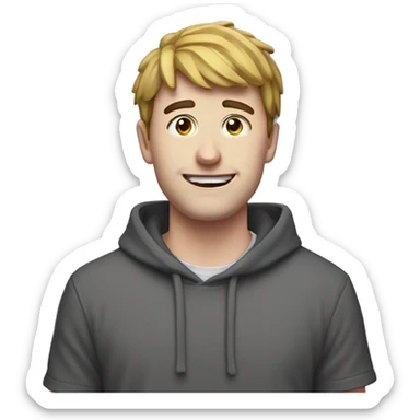 mrbeast in real life sticker