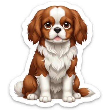 Cavalier Dog￼ sticker