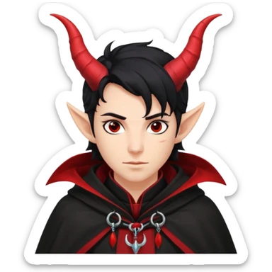 warlock thiefling  sticker