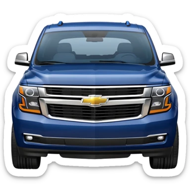 2023 Chevy tahoe dark blue sticker