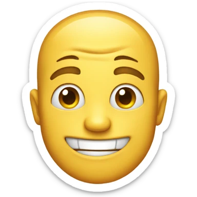 Emoji smirking  sticker