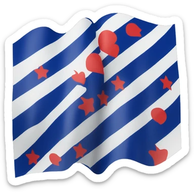 Martinique Flag sticker