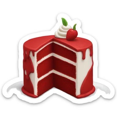 red-velvet-cake sticker